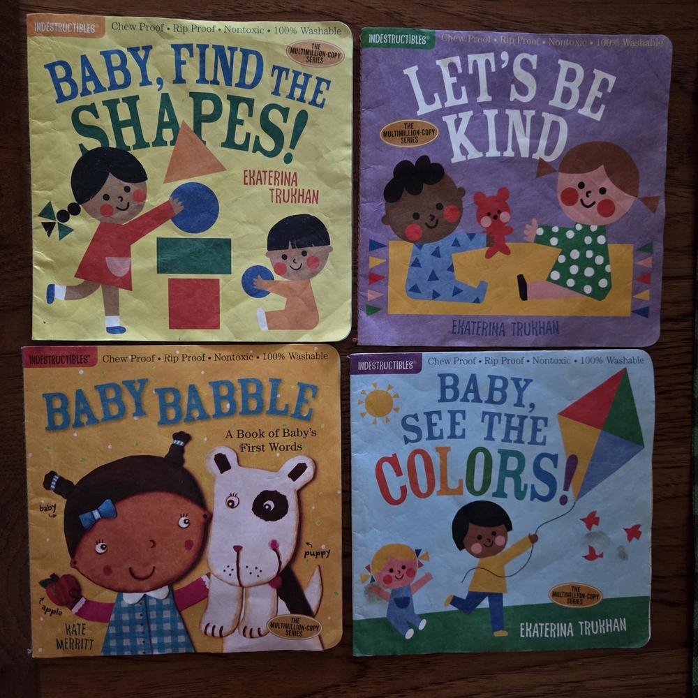 Baby Book Set - Colorful Learning Collection